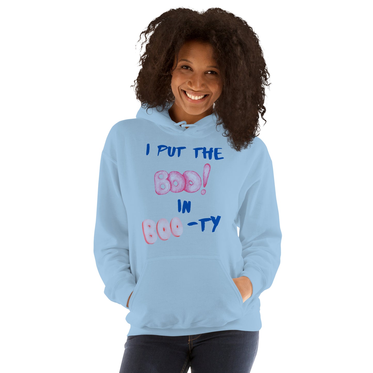 womans hooded sweatshirt